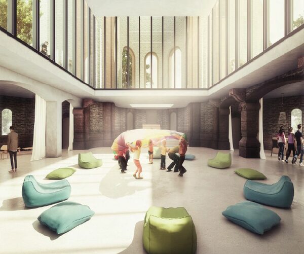 Innenperspektive: Auszug aus dem Siegerentwurf von Code Unique Architekten