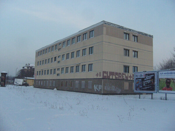 Ansicht des ehemaligen Gebäudes auf der Löbtauer Straße 29