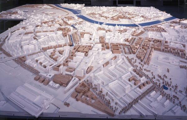 Bild zeigt Foto des gesamten Stadtmodells