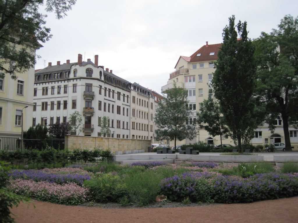 Die Aufwertung des Hohenthalplatz zur multifunktionalen Grün- und Freifläche ist im Bild zu sehen.