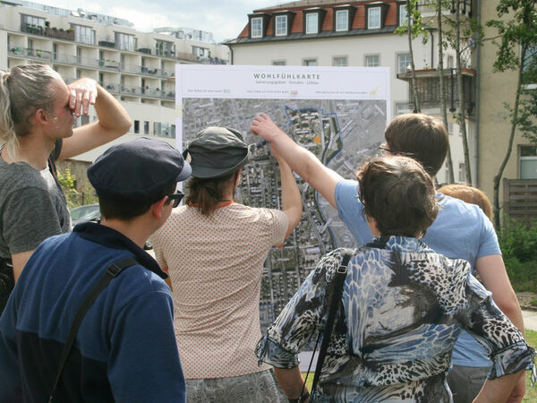 Das Foto zeigt Impressionen der Veranstaltung zum Tag der Städtebauförderung im Bürgergarten Columbusstraße