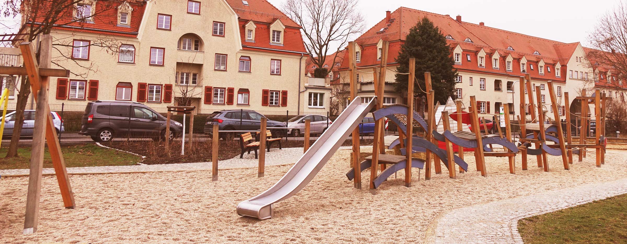 Neuer Spielplatz Tauernstraße