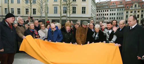 Eröffnung des Grünen Gewandhauses am 12. April 2019 durch den Oberbürgermeister Dirk Hilbert.