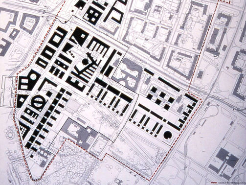 Die Planungen für die Lingnerstadt aus dem Jahr 1996