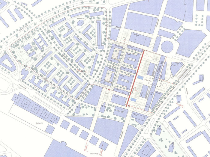 Städtebaulicher Wettbewerb zur Gestaltung der Prager Straße Mitte/Seevorstadt West Trojan, Trojan