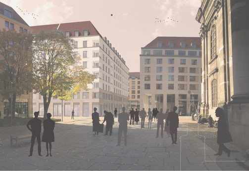 Foto zeigt den Entwurf des Büros Giesler Architekten Gesellschaft für Architektur und Stadtplanung mbH