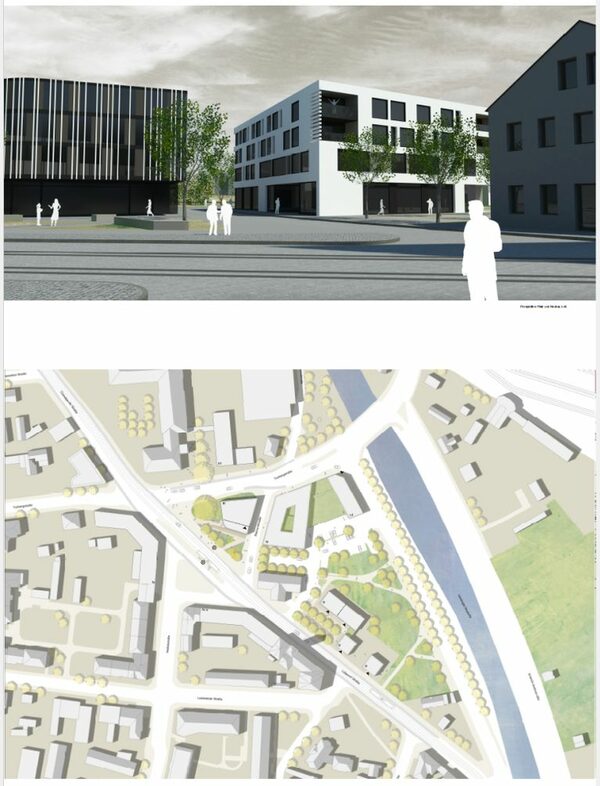 Foto zeigt den Entwurf des Büros ZDR Architekten BDA, Dresden