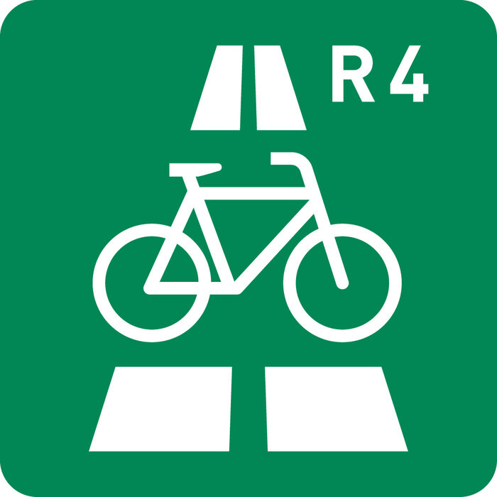 Logo Radschnellweg R4
