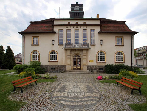 Foto vom Rathaus in Weixdorf