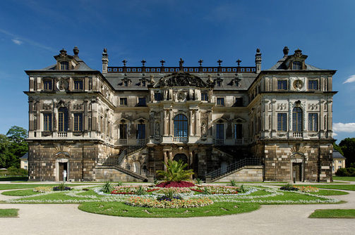 Das Palais von Nordwesten