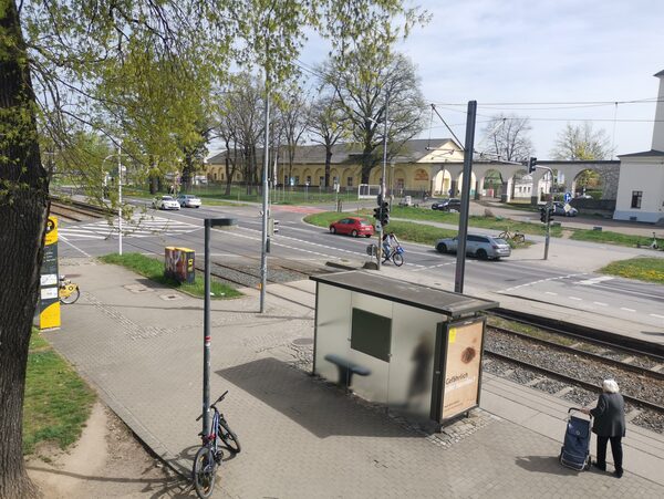 Kreuzung Königsbrücker Straße zu Charlotte-Bühler-Straße und Provianthofstraße