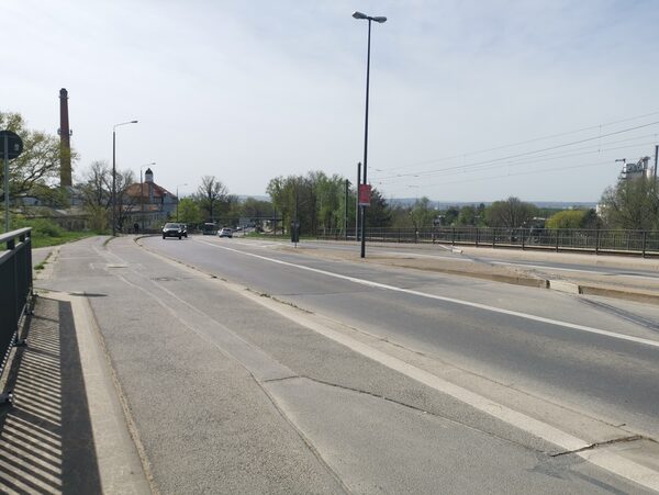 Königsbrücker Straße - Brücke über die Gleise der Deutschen Bahn AG