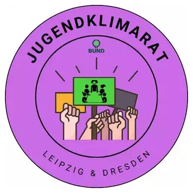 Logo des Jugendklimarats in Leipzig und Dresden