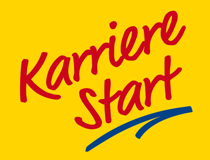 Logo: Schriftzug KarriereStart