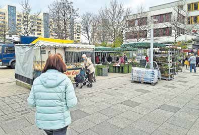 Wochenmarkt Jacob-Winter-Platz