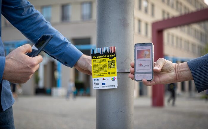 Sensor network to locate heat-prone locations in Dresden's urban space