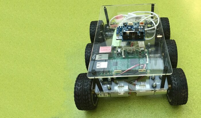 SNIFFBOT test robot