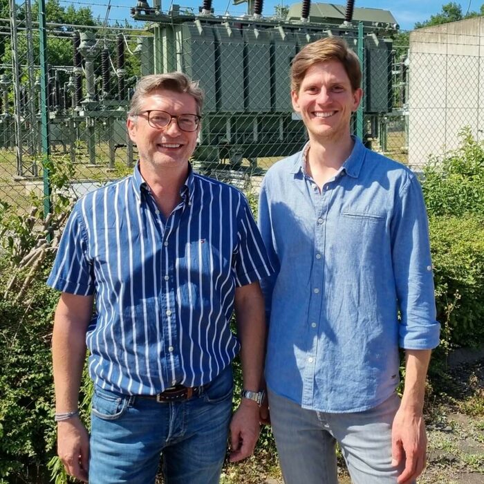 With their plasma catalysis process, the team around the two co-CEO's Michael Haid (left) and Sebastian Becker wants to create a cost-effective and green alternative to fossil fuels.