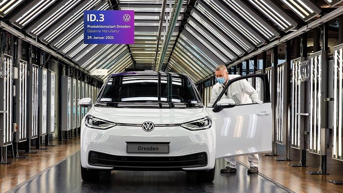 Die Gläserne Manufaktur Dresden wird Volkswagen Home of ID