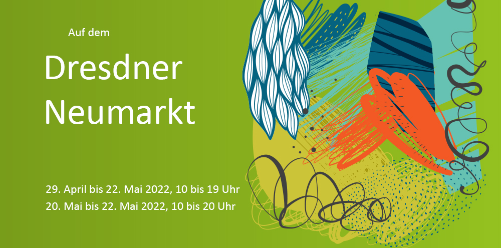 Frühjahrsmarkt 2022 auf dem Dresdner Neumarkt