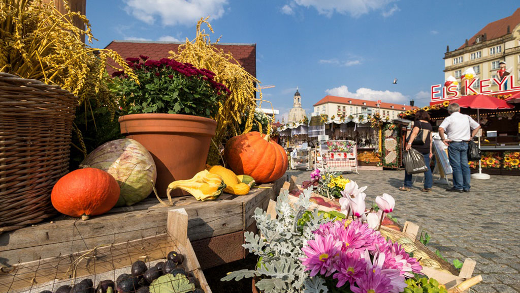Impressionen vom Dresdner Herbstmarkt