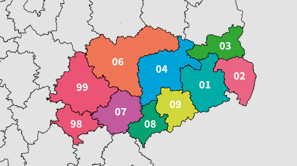 Urlaub in deiner Stadt 2024 Regionen