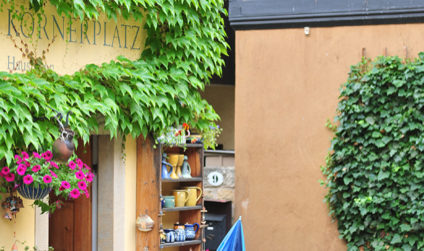 Shoppen in Loschwitz, Detail