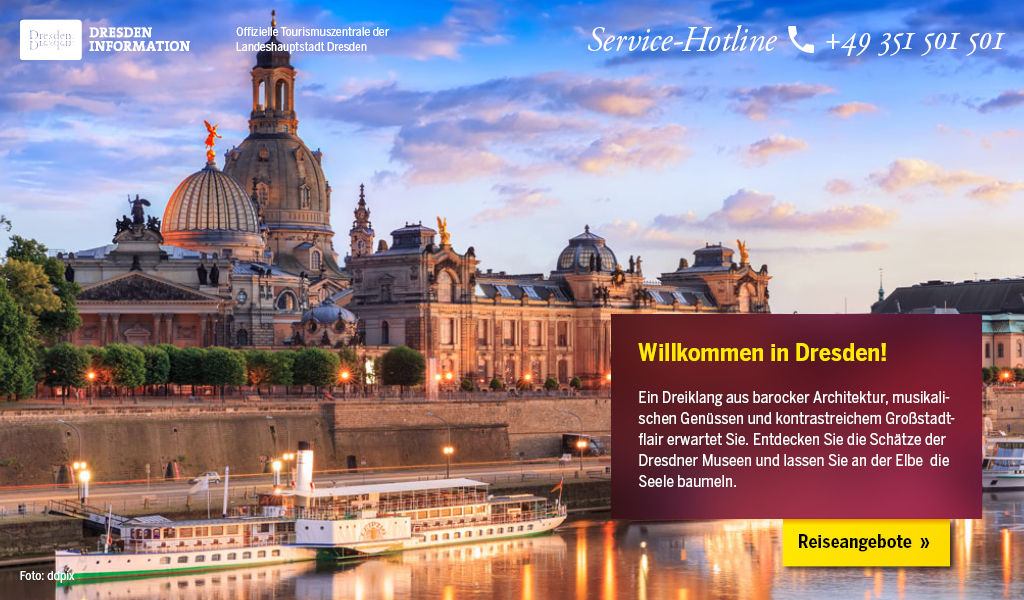 Willkommen in Dresden!