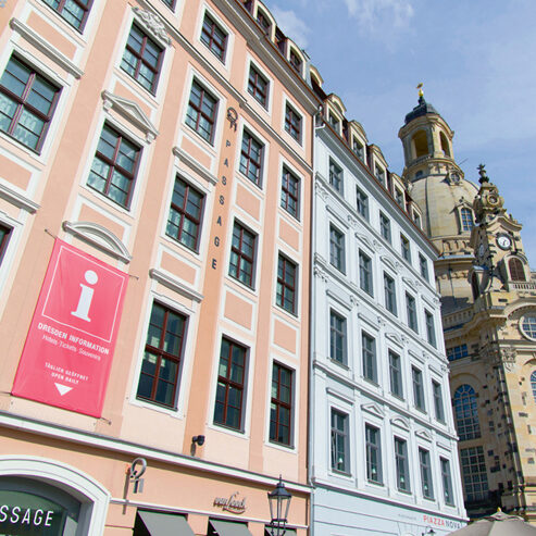 Dresden Information an der Frauenkirche