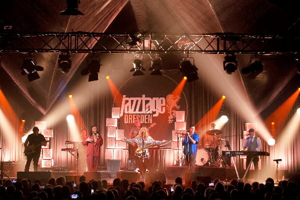 Candy Dulfer Band at Ostra-Dome, Jazztage Dresden