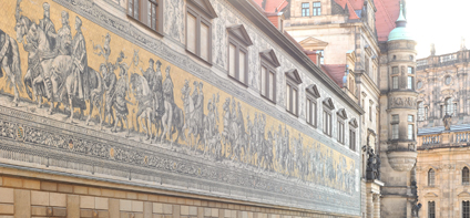 Der Fürstenzug in Dresden