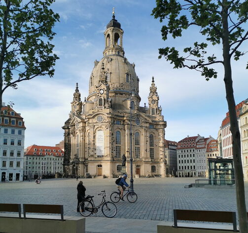 Frauenkirche am Neumarkt in Dresden