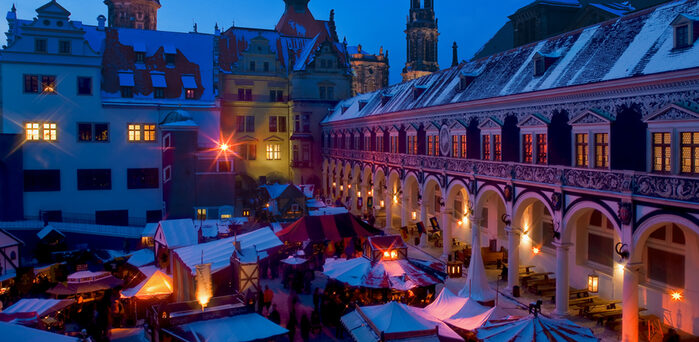 Mittelalter-Weihnachtsmarkt im Stallhof